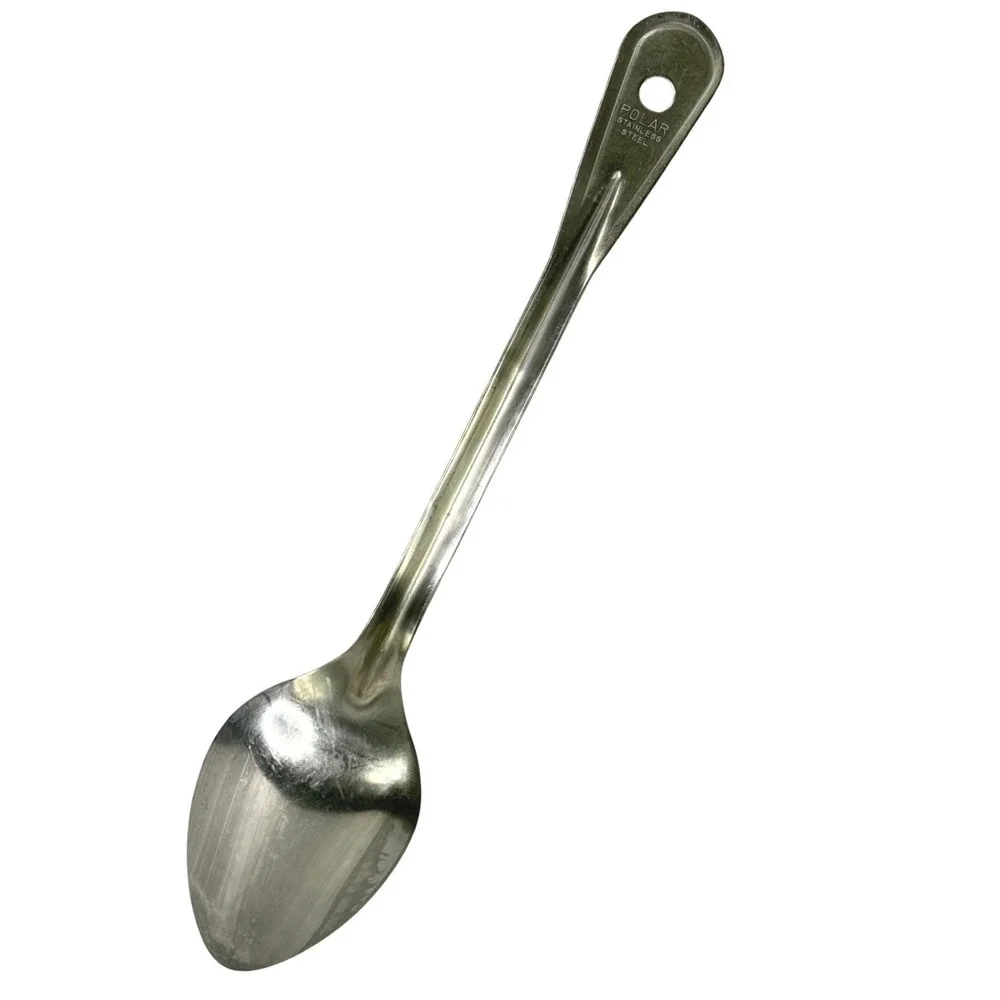 Polar Basting Spoon Stainless Steel Heavy Duty Serving Kitchen Cooking Tool